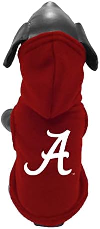NCAA Alabama Crimson Tide Tide Colar Gleece Fleece Dog Jacket, xx-large