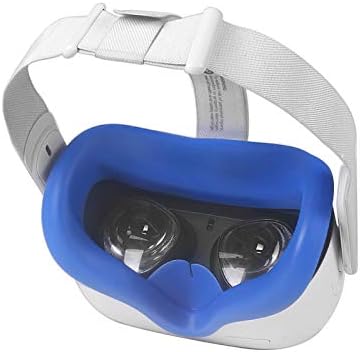 כיסוי שריטות לעדשת סיליקון עיניים כרית 2 קייס עור Quest Oculus בטיחות ספורט ספורט קרן כלב