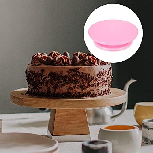 מסתובב עוגת פטיפון מסתובב דוכן עוגת עוגת דוכן תצוגת עוגת קישוט סטנד אפיית כלים למטבח קרם חמאה ציפוי