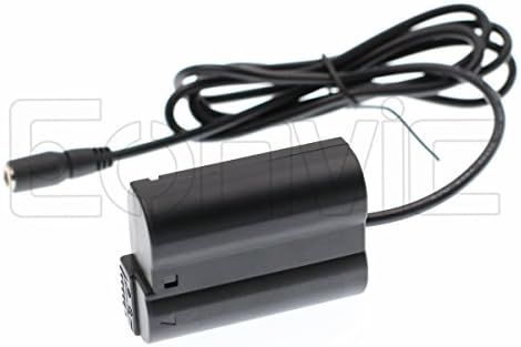 EONVIC EP-5A DC מצמד מתאם USB כפול ל- DSLR D3100/ EN-EL14A סוללה/ NIKON D5100 D5200 D5300 D5500 D5600 P7000 P7800
