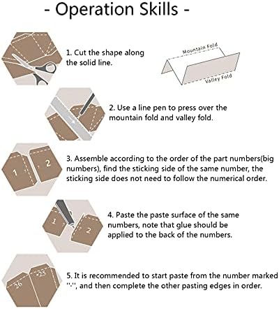 WLL-DP צורת שפתיים יצירתיות גביע נייר תלת מימד דגם נייר DIY דגם אוריגמי פאזל פסל נייר גיאומטרי קישוט קיר מותאם אישית