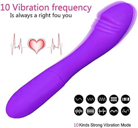 Vibrator Spot Spot חזק, 10 מצבי רטט צעצוע מין דילדו לגירוי נקודה G דגדגן, צעצוע סקס למבוגרים דילדו נשי עמיד למים
