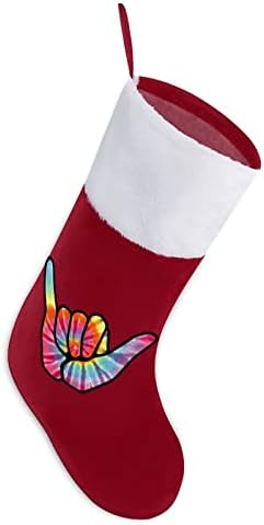עניבה לשלום צבע אישי בהתאמה לחג המולד גרב חג המולד המסיבה המשפחתית קישוטי תלייה