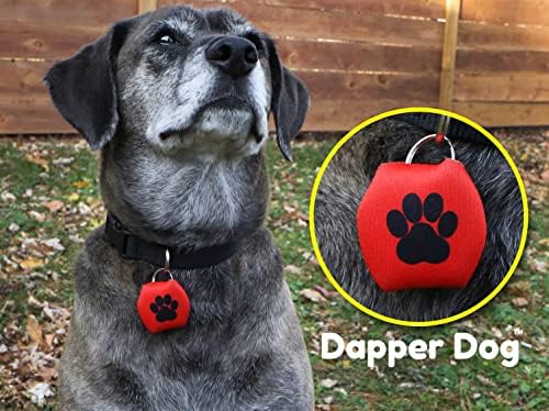 Dapper Dog - Tag Tag משתיק עם טבעת תגיות