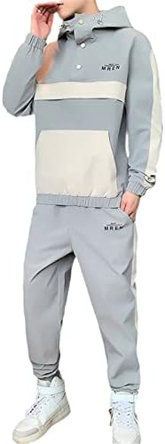 בגדי רחוב גברים סוודר מטען סוודאי ברדס 2 חתיכות מכניסים מעילים ומכנסי מטען רופפים מכנסיים מתאימים ז'קט הופ הופ