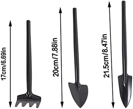 3 יח ' סט של מיני גינון כלים עסיסי בעציץ האת מגרפה יד השתלת כלי מקורה בונסאי