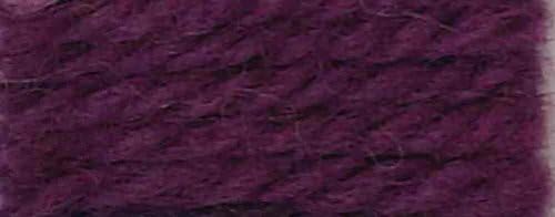 486-7257 שטיח ורקמה צמר, 8.8-חצר, מאוד כהה סגול