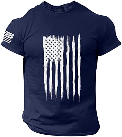 חולצות T Ruiruilico Mens Patriotic Fatriotic