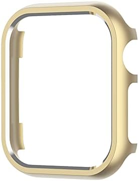 כיסוי הרצועה היפה שלי xoxo תואם ל- Apple Watch 38/40/41/42/44/45/49 ממ, זהב מתכת נירוסטה לנשים