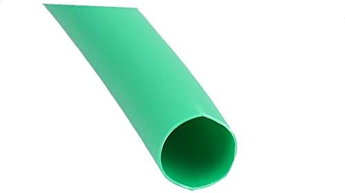חדש LON0167 6 ממ DIA בהשתתפות 1M אורך 2: 1 יעילות אמינה חום מבודד צינור צינור שרוול שרוול ערכות חוט ירוק