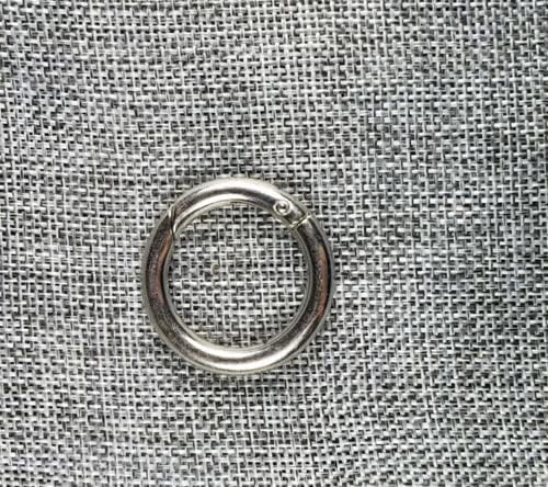 Zittop 5 PCS- 1 שער 25 ממ O טבעת עגול קרבינר קליפ קליפ טריגר אבזם מקייר קפיץ