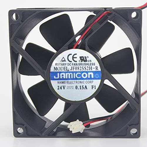 עבור Jamicon JF0825S2H-R 24V 0.15A 8025 8 סמ מהפך מאוורר קירור שקט