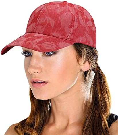 בייסבול כובעי נשים גברים מקרית מתכוונן אבא כובע קיץ קרם הגנה כפת כובע עם מגן טרנדי רכיבה על אופניים טיולים כובע