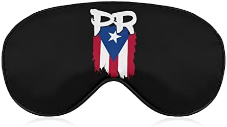 דגל פוארטו ריקו pr puerto rican boricua מסכת עיניים שינה עין חמודה מכסה עיניים מכסה צלליות לנשים מתנות גברים