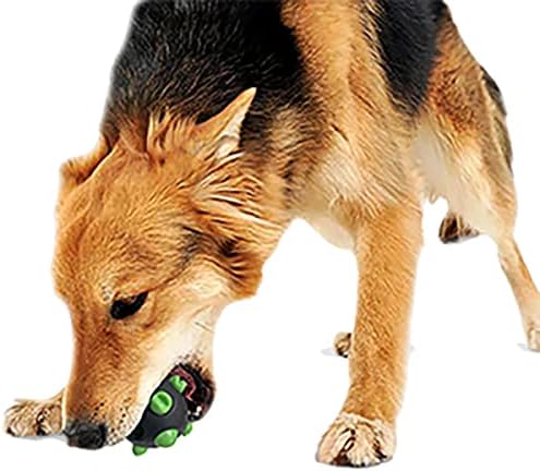 Domayllay צעצוע של כלבים אינטראקטיביים, כדורי צעצוע של כלב פאזל ， צעצוע לניקוי שיני גורים, צעצועים לאילוף כלבים לחיזוק חיובי