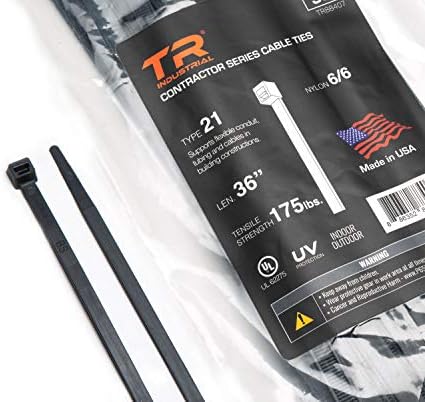 TR סדרת קבלן תעשייתי קשרי כבל UV, 24 , סוג 21s, מיוצר בארהב