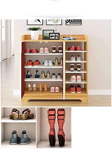N/A Multi-Layer מדף נעליים פשוט בבית פשוט ארון נעליים אבק אבק, מתלה נעליים מעץ