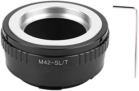 טבעת מתאם עדשת מיקוד ידנית, סגסוגת אלומיניום פעולת ידנית MF מצלמת הרכבה ממיר עבור M42 Mount to for Leica ttlclsl Mount Camera