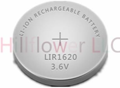 Hillflower 50 חלק LIR1620 1620 CR1620 LM1620 BR1620 נטענת בתפזורת 3.6 וולט סוללת פרימיום