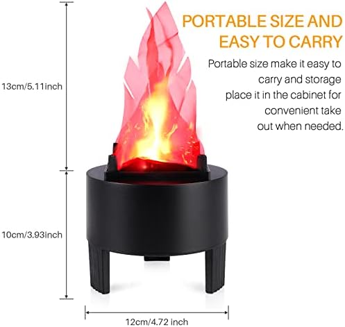 LED LED מלאכותי Fire Fire Light Light 3D Firebering Fire Fire Electronic Light Light Light Light Lig