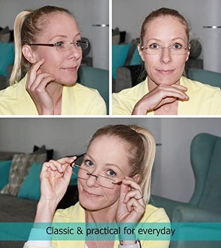 לור 3 חבילות חצי שפת קריאת משקפיים + 7 חבילות ללא שפה קריאת משקפיים