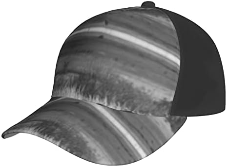 חיות בר שחור קרנף מודפס בייסבול כובע, מתכוונן אבא כובע, מתאים לכל מזג האוויר ריצה ופעילויות חוצות