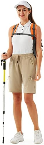 מכנסי מטען לנשים אורבני ביותר מכנסיים קצרים מהיר של מכנסי קיץ קלים מהירים לנשים גולף נסיעות חיצוניות פעיל