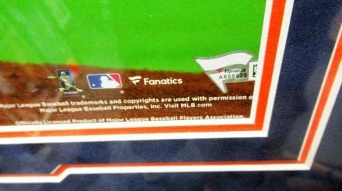 Gerrit Cole חתום על חתימה 16x20 Photo Farmated Houston Astros Fanatics - תמונות MLB עם חתימה