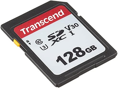 Transcend TS128GSDC300S-E 128GB UHS-I U3 SD כרטיס זיכרון