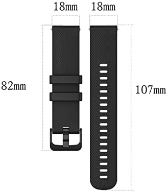 20 ממ צמיד רצועת יד עבור שעון טיק דואר עבור גרמין ונו עבור מבשר 645 סיליקון שעון חכם רצועת השעון