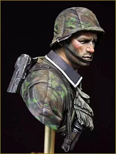 גודמואל 1/10 מלחמת העולם השנייה גרמנית חייל שרף חזה דגם / אינו מורכב ולא צבוע חייל למות יצוק ערכת