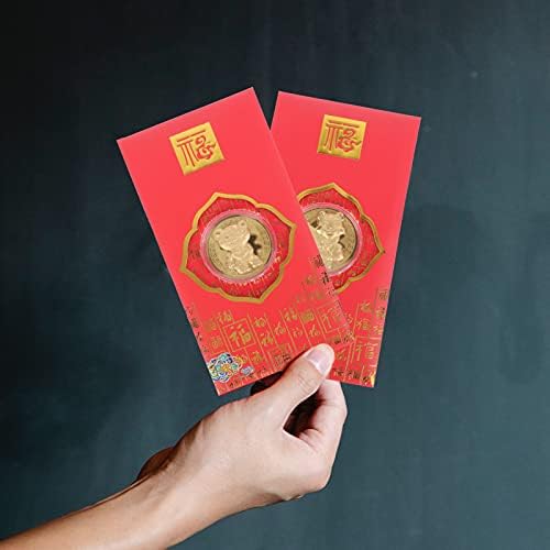 קבילוק 5 יחידות סיני קלאסי אדום מעטפות 2022 חדש שנה אדום מנות מזל כסף מעטפות שנה של נמר שנה אדום מעטפת הונגבאו לאביב פסטיבל המפלגה לטובת מתנה אקראי סגנון