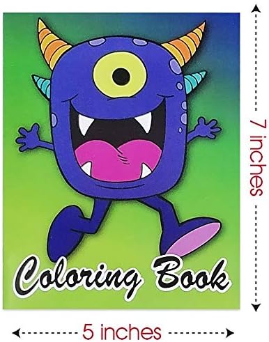 מגוון מיני ספרי צביעה לילדים-בתפזורת חבילה של 20 קטן צבע חוברות ב 5 עיצובים - מושלם המפלגה טובות לפעוטות וחינוכי אמנות מתנות עבור בנים ובנות גילים 1, 2, 3, 4, 5, 6, 7, 8