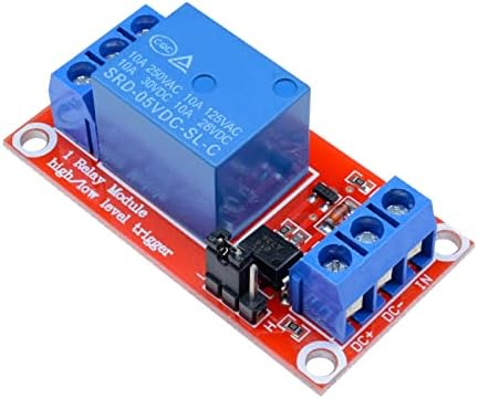 Phonme 1 ערוץ 5V 9V 12V 24V Module Module Shield עם Optocoupler 12V מודול ממסר תומך בהדק ברמה גבוהה ונמוך 1 PCS אביזרים אלקטרוניים