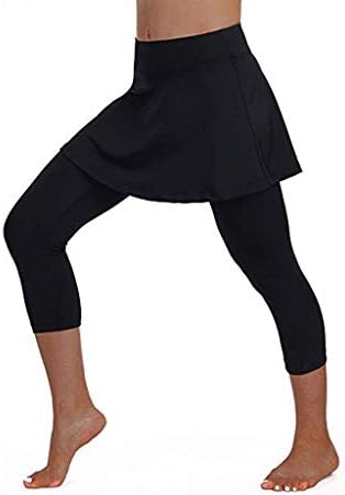 חצאיות Honprad Skorts לנשים יוגה מזדמנת ללבוש מכנסי נשים כושר חותלות טניס ספורט מכנסי חצאית מזדמנים קצוצים