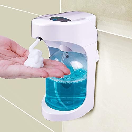 500 מ ל אוטומטי קצף מתקן לסבון קיר רכוב מתקן לסבון נוזלי חכם חיישן ללא מגע אמבטיה מטבח קצף מכשירי