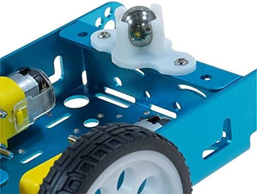 רובוטיסטן - אלומיניום רב -תכליתי גוף רובוט 2WD - ערכת פלטפורמת רובוט כחולה