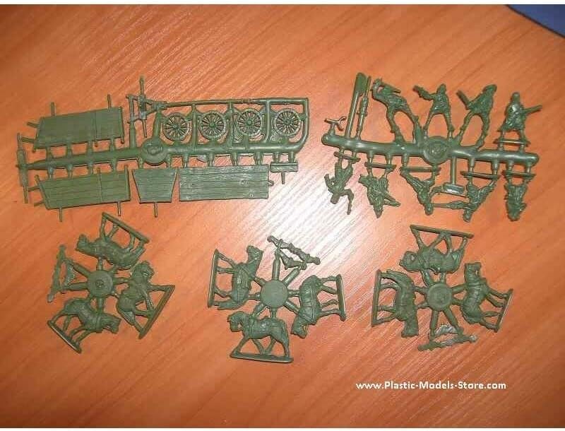 מאדים דמויות 72032-1 / 72 שלושים שנות מלחמת קיסרי צבא, בקנה מידה פלסטיק דגם