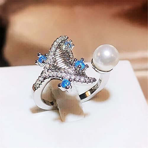2023 חפירה א -סימטרית חדשה ספיר טבעת נשים טבעת יצירתית טבעת מעניינת טבעת טבעת טבעת טבעת טבעת