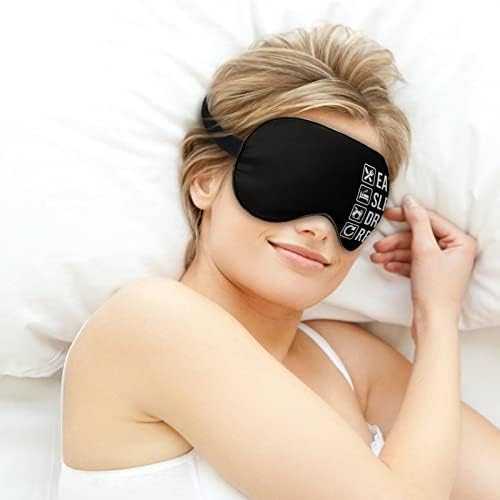 אכלו תוף שינה חזור על מסכת עיניים מכסה שינה כור