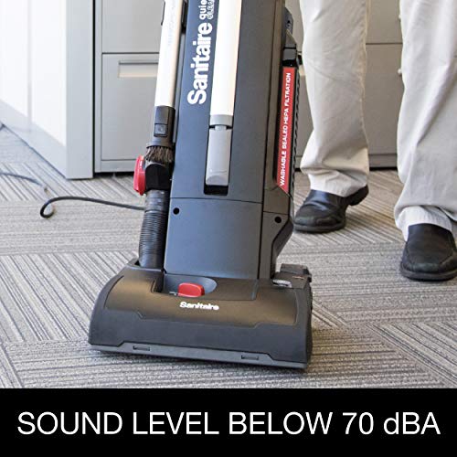 Sanitair Multi-Sutmace QuietClean® Vacuum מסחרי זקוף SC9180D שחור