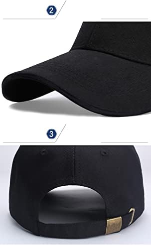 1600 לוגו כובע רקמת אבא כובע מתכוונן כותנה בייסבול כובעים לגברים שחור